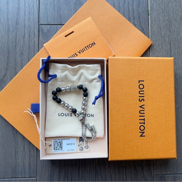 Brand New Authentic Louis Vuitton Beads Bracelet M00512 - Picture 2 of 4
